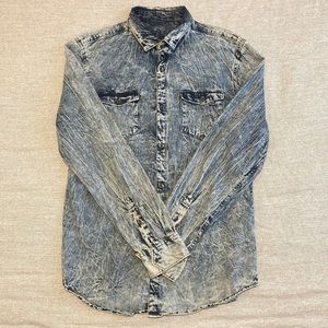 Calvin Klein Jeans Wrinkled Jeans Flannel